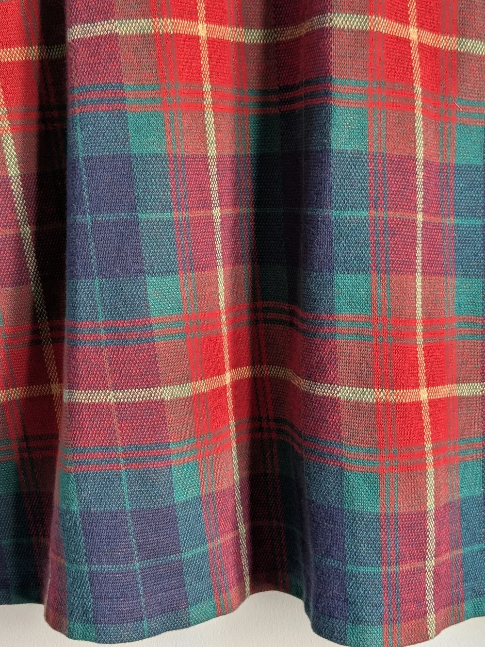 VTG Polo Ralph Lauren Men's Polo Sz Large Red Tartan Plaid Made In The USA 90's